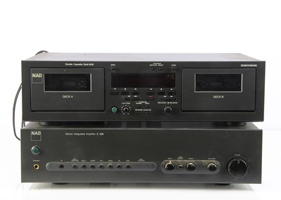 Lot 540 - NAD Amplifier / Cassette Deck