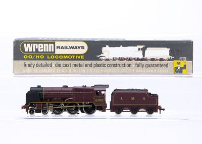 Lot 421 - Wrenn 00 Gauge W2261 3-Rail LMS maroon 6100 'Royal Scot'