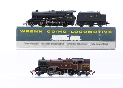 Lot 422 - Wrenn 00 Gauge LMS Locomotives Converted to 3-Rail operation for Hornby-Dublo