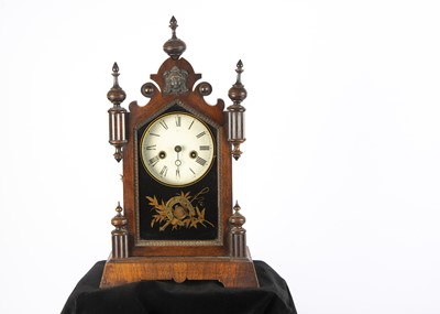 Lot 2 - Three Victorian and early 20th century clocks