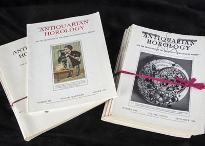 Lot 9 - A large quantity of Antiqurian Horology publications