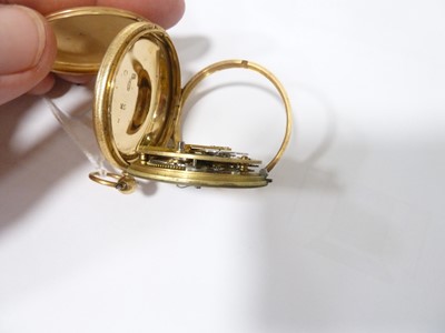Lot 18 - A Victorian 18ct gold open faced pocket watch by Joseph Penlington of Birkenhead