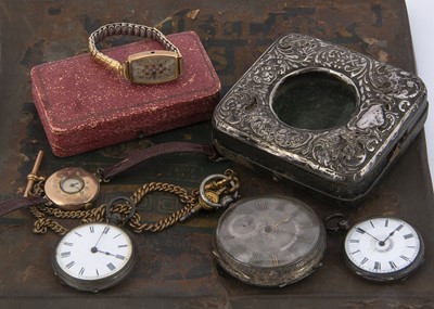 Lot 19 - Five Victorian and early 20th century watches
