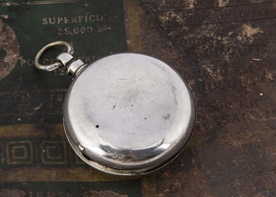 Lot 49 - A first half 19th century silver pair case pocket watch by J. Hood & Sons of Cupar-Fife
