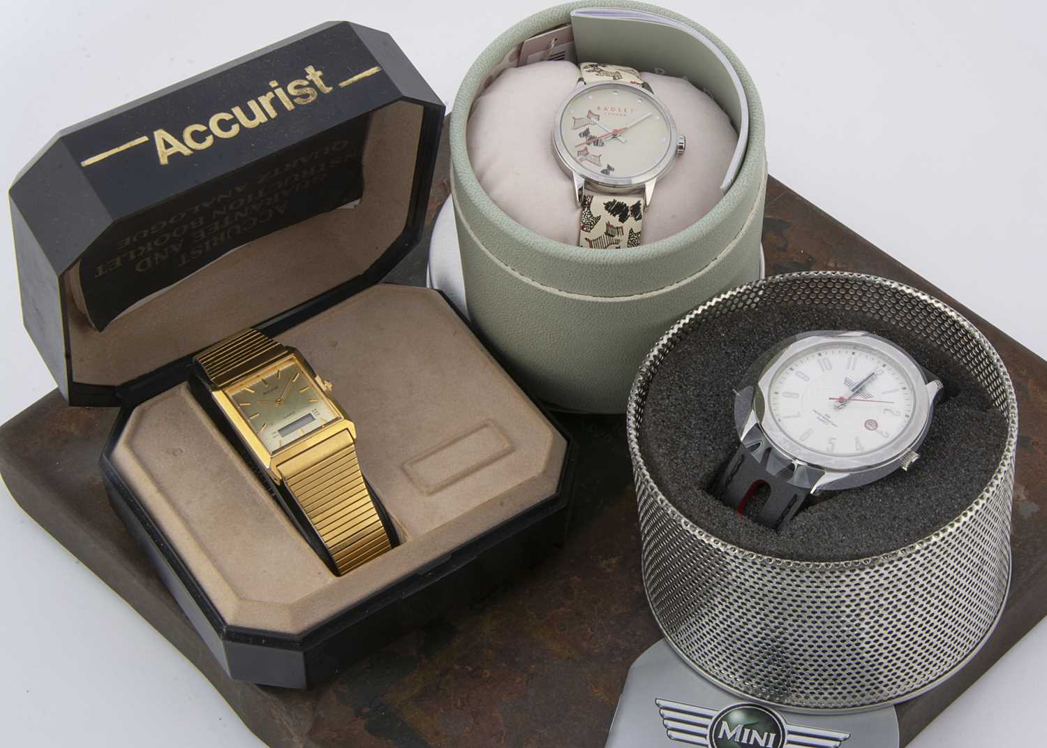 Lot 88 - Three modern fashion wristwatches