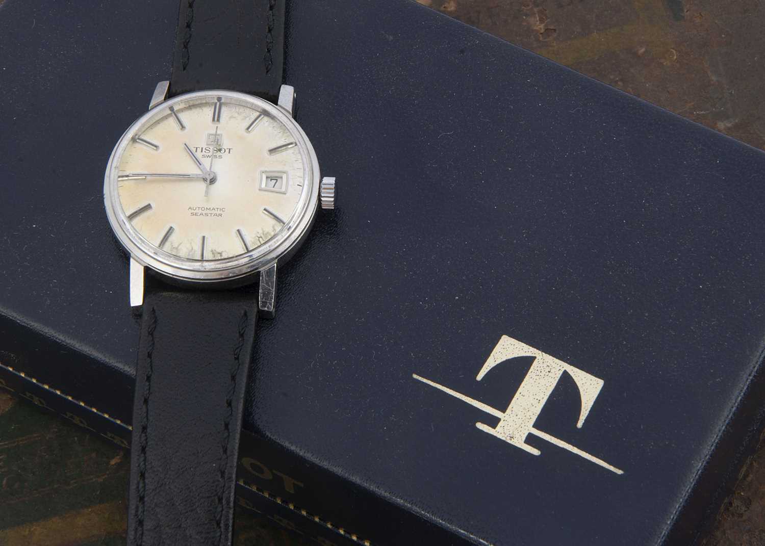 Lot 96 - A c1970s Tissot Automatic Seastar stainless steel wristwatch