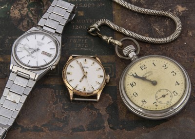 Lot 103 - A vintage Oris watch head