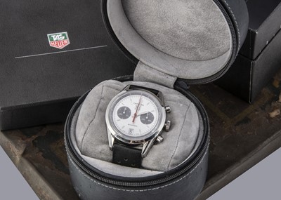 Lot 136 - A modern limited edition Tag Heuer Carrera Automatic stainless steel wristwatch