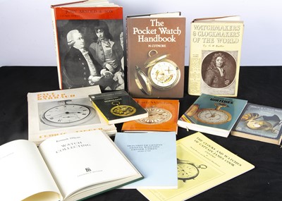Lot 140 - A collection of watch and related books and publications
