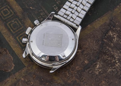 Lot 143 - A modern Zenith El Primero Chronograph Automatic stainless steel wristwatch head