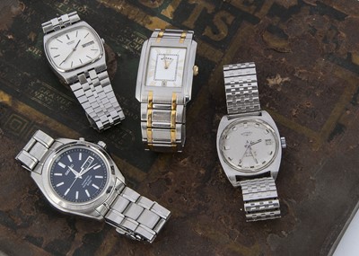 Lot 146 - Four c1970s and later wrsiwatches