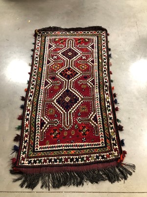 Lot 32 - A woollen Iranian rug