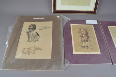 Lot 117 - Four Cecil Aldin prints