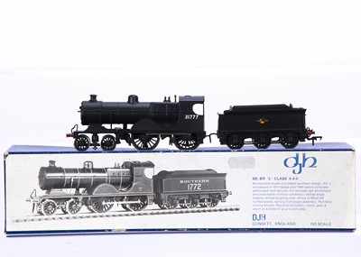 Lot 563 - DJH 00 Gauge kitbuilt BR black Class L1 Locomotive and tender