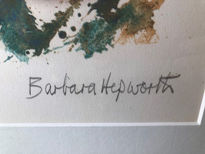 Lot 165 - AR Barbara Hepworth (British 1903 to 1975)