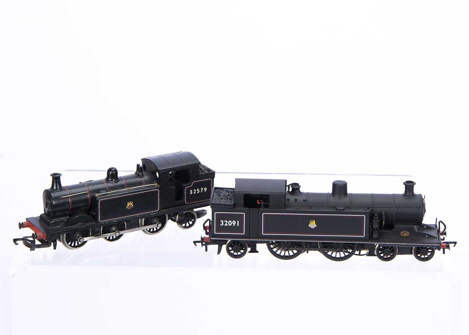 Lot 565 - Kitbuilt 00 Gauge BR black Tank Locomotives