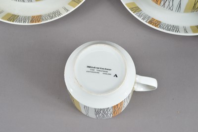 Lot 188 - A 1960s Midwinter porcelain Sienna pattern part coffee set for six