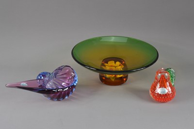Lot 216 - Two pieces of Murano glass