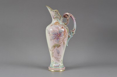 Lot 223 - A Royal Worcester porcelain ewer
