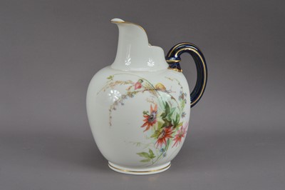 Lot 230 - A 20th century Royal Worcester porcelain ewer