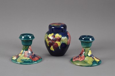 Lot 239 - Three pieces of Moorcroft pottery