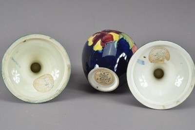 Lot 239 - Three pieces of Moorcroft pottery