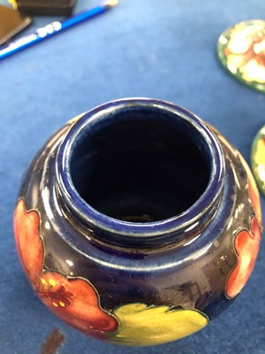 Lot 239 - Three pieces of Moorcroft pottery