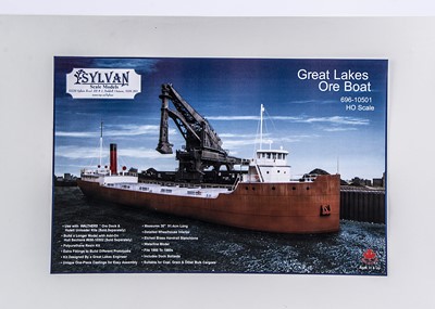 Lot 779 - Sylvan Scale Models HO Scale Great Lakes Ore Boat