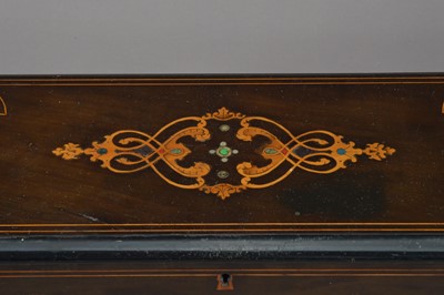 Lot 339 - Cylinder musical Box