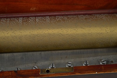 Lot 340 - Cylinder musical Box