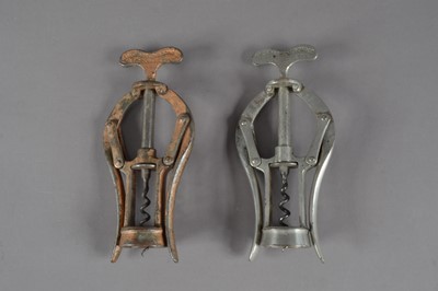 Lot 358 - Two James Heeley & Sons Ltd double lever patent corkscrews