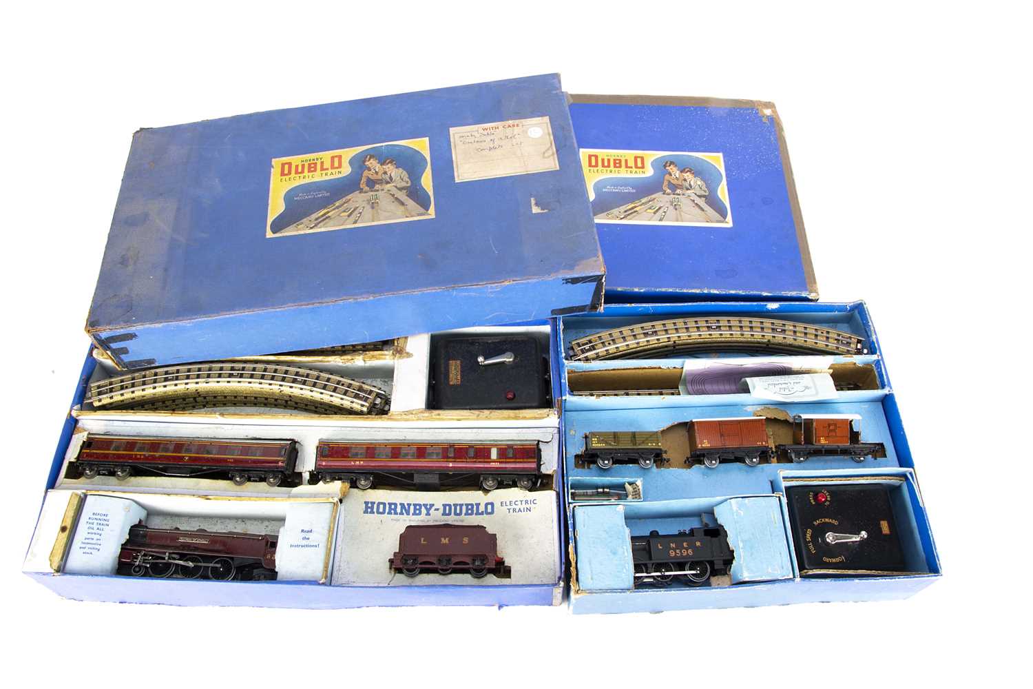 Lot 304 - Hornby-Dublo 00 Gauge 3-Rail Train Sets,