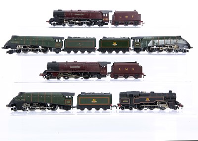 Lot 320 - Unboxed Hornby-Dublo 00 Gauge Steam Locomotives