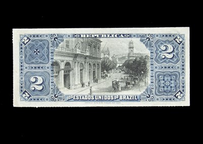 Lot 8 - Brazil 2 Mil Reis banknote