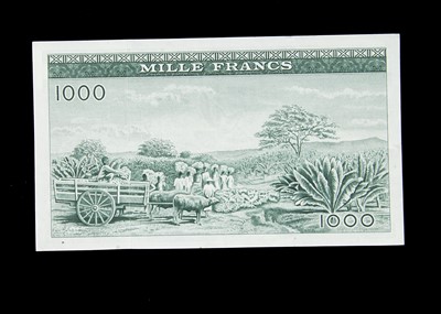 Lot 16 - Guinea 1000 Francs banknote