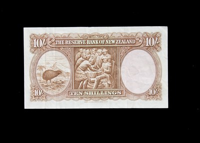 Lot 25 - New Zealand 10 Shillings note
