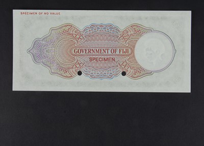 Lot 85 - Specimen Bank Note:  Fiji specimen 20 Pounds