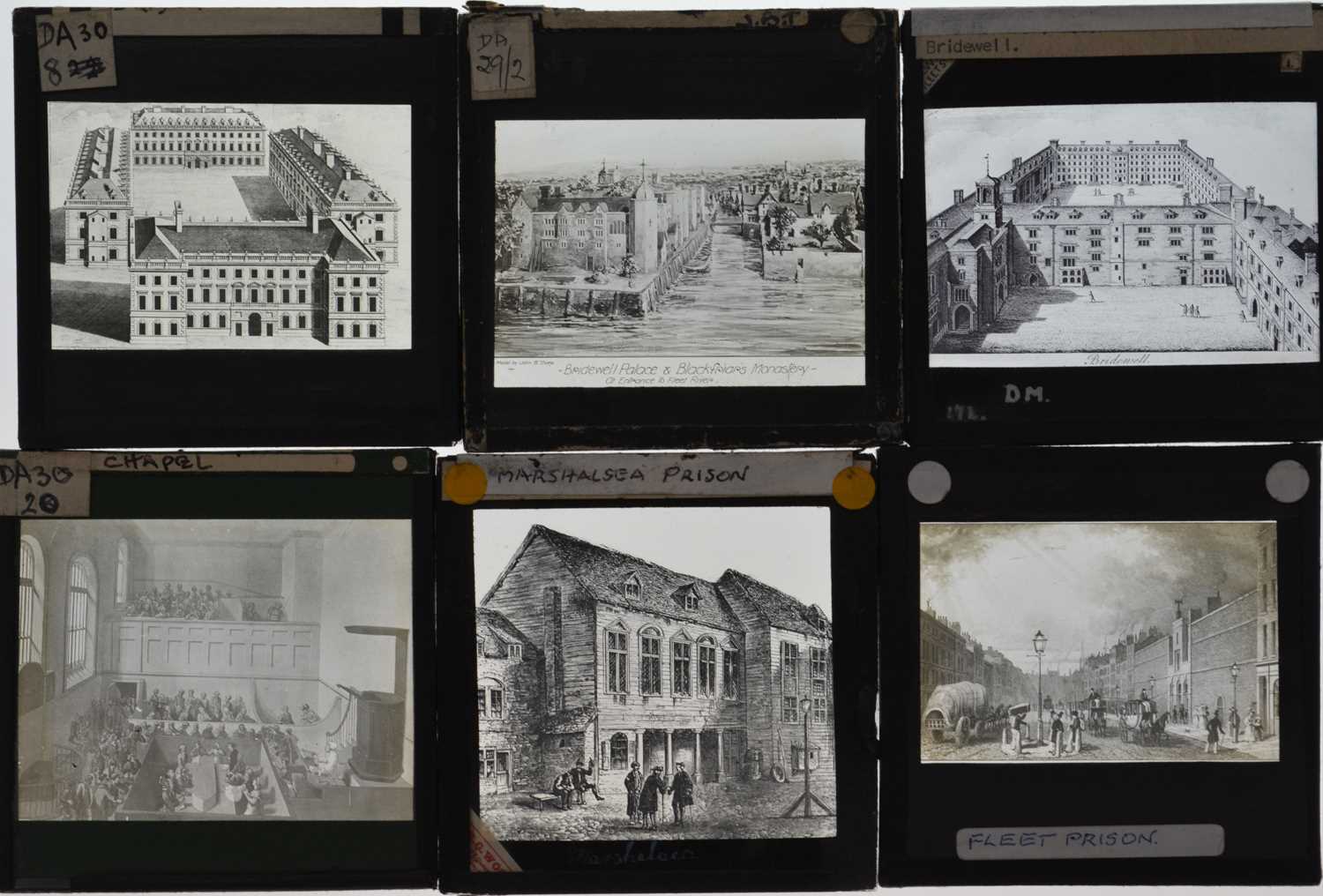 Lot 14 - 3¼in sq Magic Lantern Slides