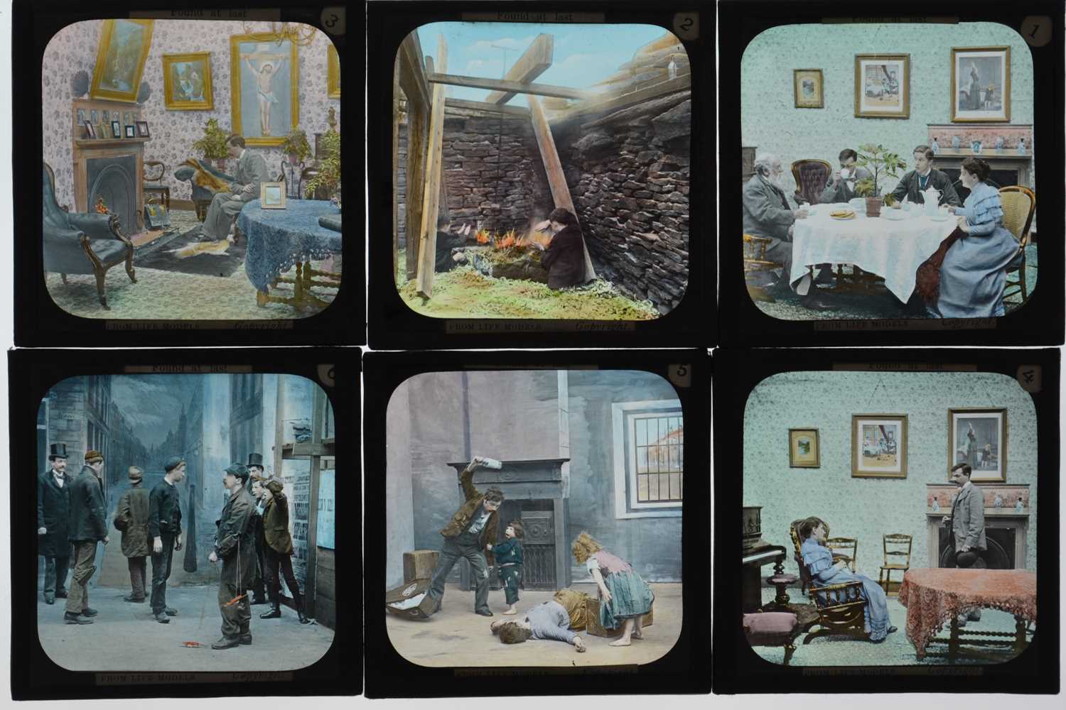 Lot 29 - 3¼in sq Magic Lantern Slides