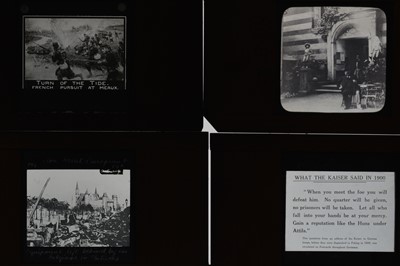 Lot 41 - The Noakes 'Quad' Magic Lantern or Noakesoscope (Special Auction Services wishes to extend its gratitude to Dr Richard Crangle for the following lot description and analysis)
