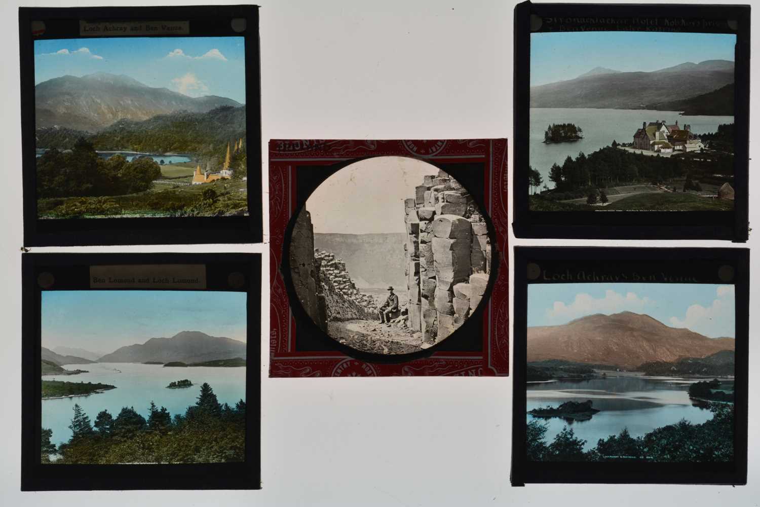 Lot 42 - 3¼in sq Magic Lantern Slides