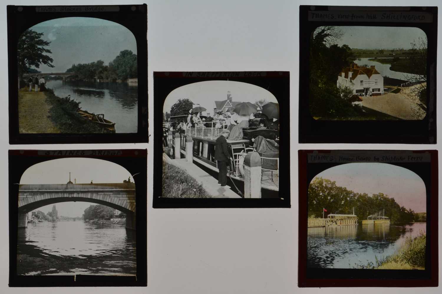 Lot 46 - 3¼in sq Magic Lantern Slides