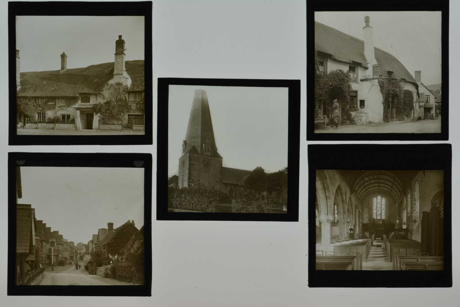 Lot 49 - 3¼in sq Magic Lantern Slides