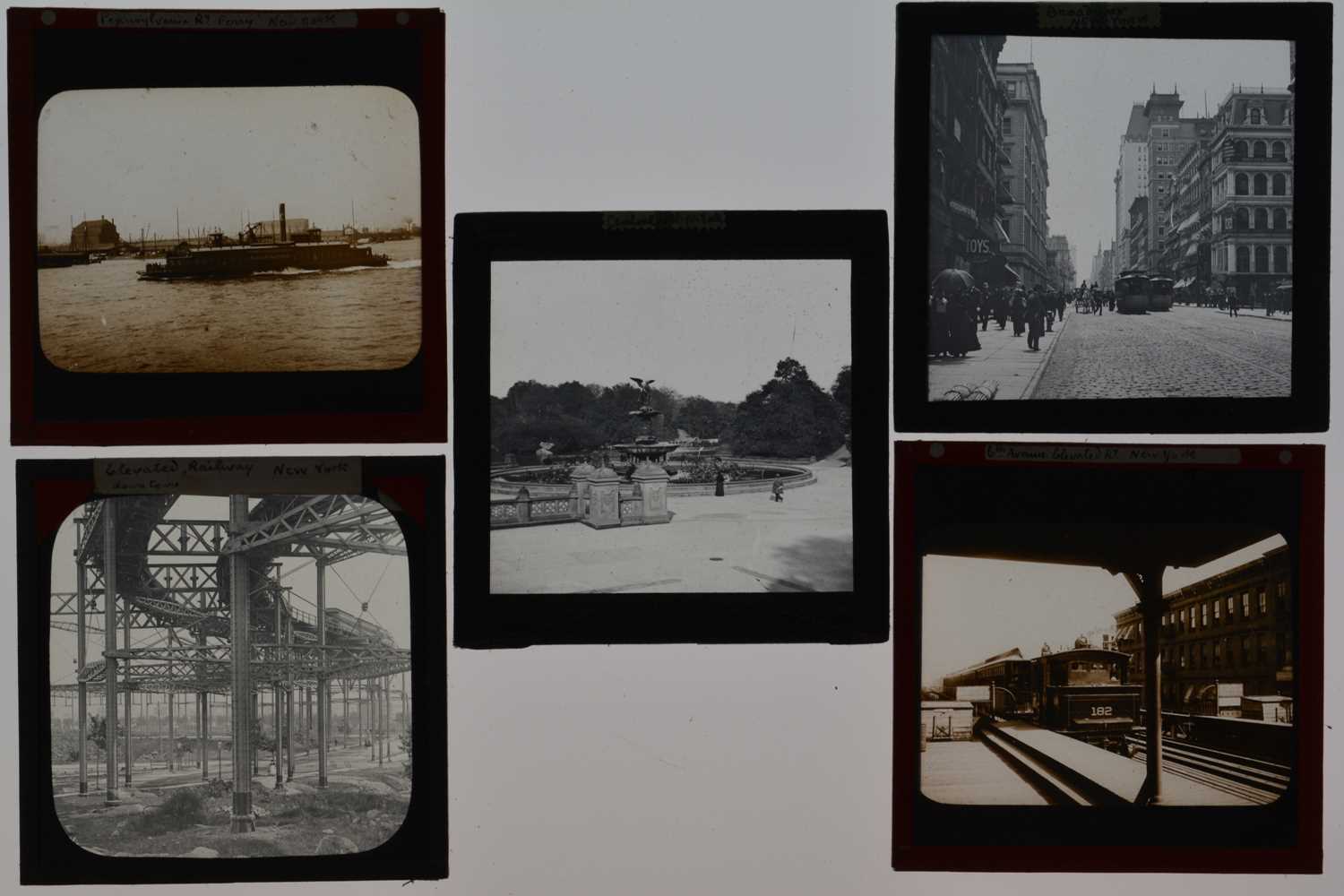 Lot 53 - 3¼in sq Magic Lantern Slides