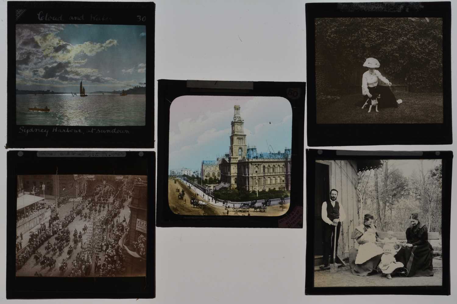 Lot 57 - 3¼in sq Magic Lantern Slides