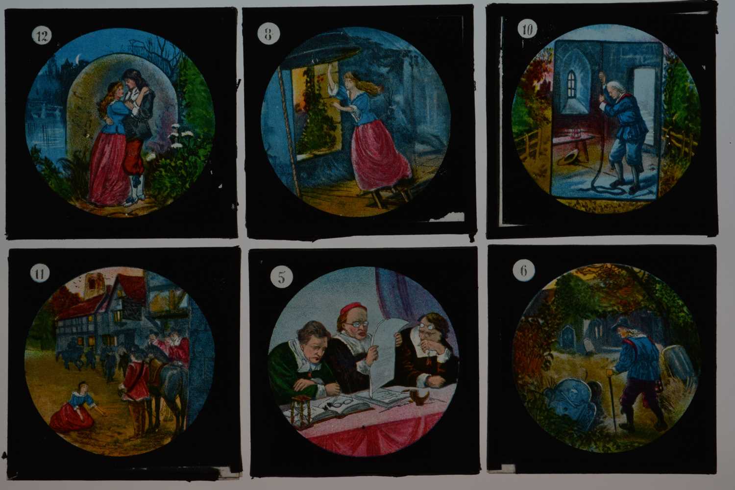 Lot 62 - 3¼in sq Magic Lantern Slides