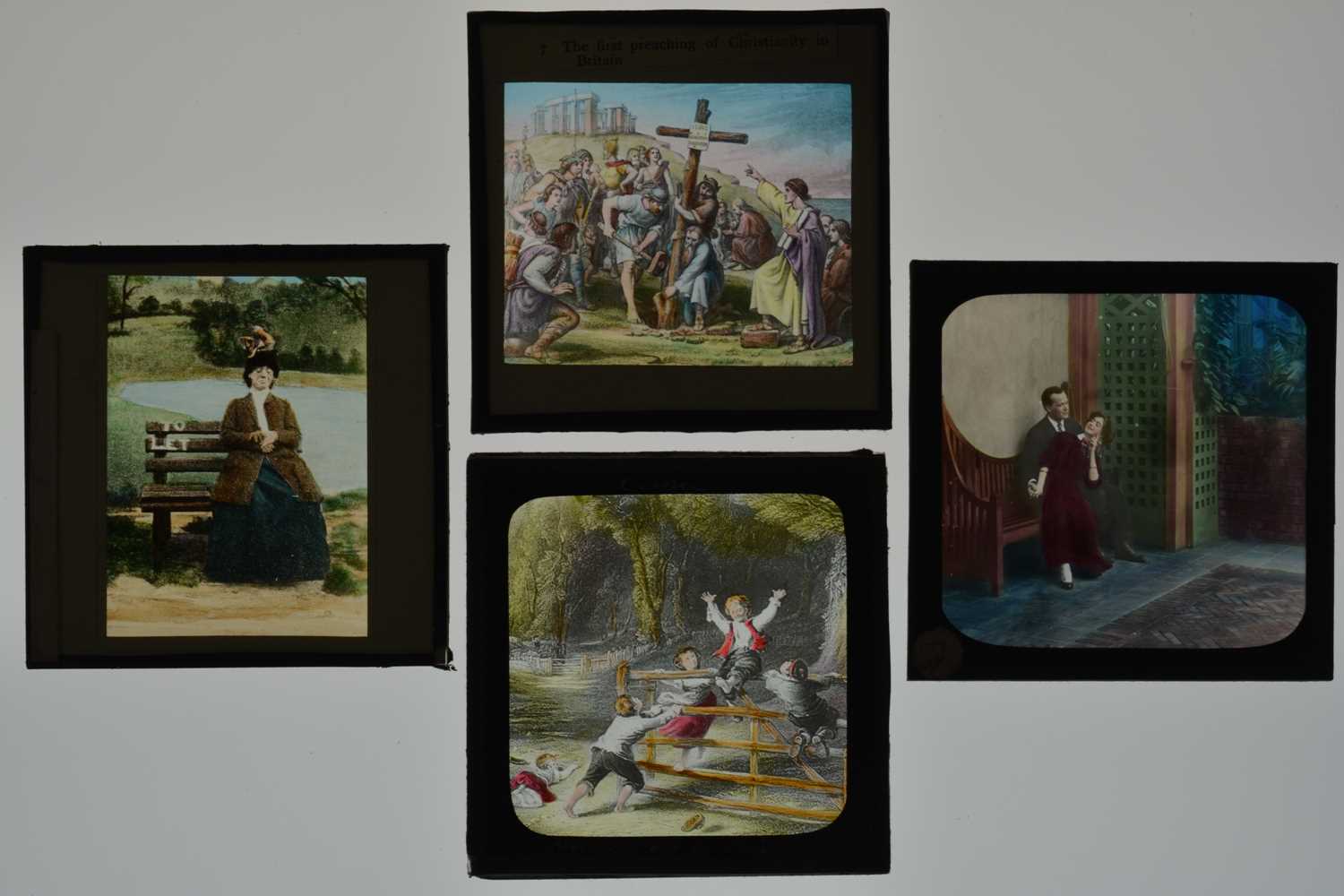 Lot 63 - 3¼in sq Magic Lantern Slides