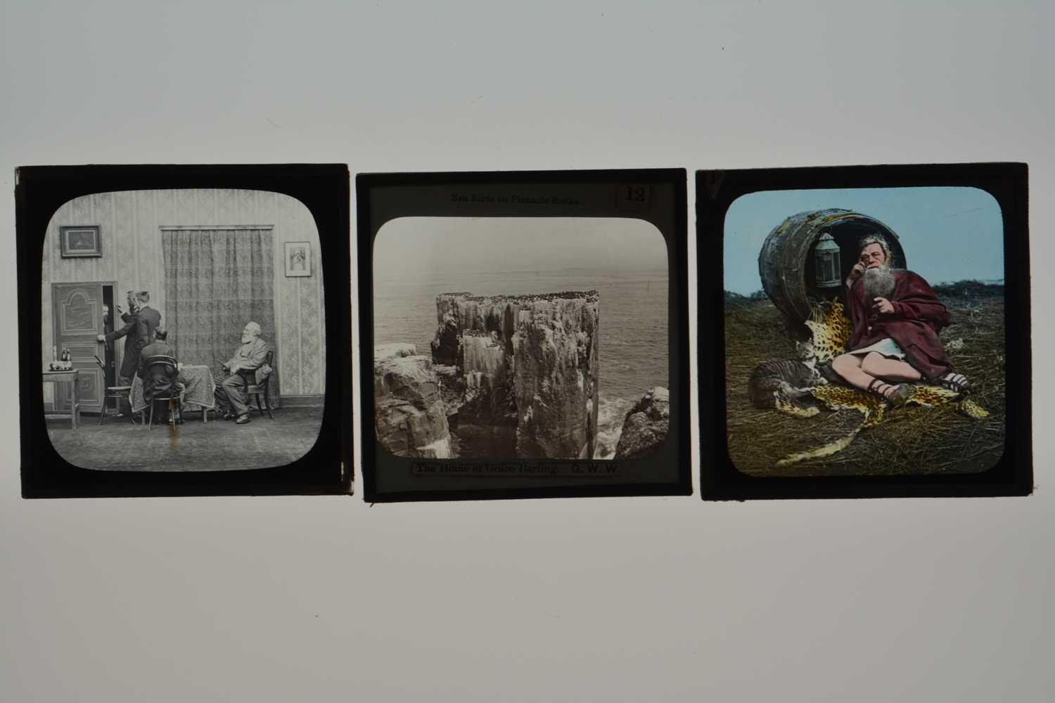 Lot 66 - 3¼in sq Magic Lantern Slides