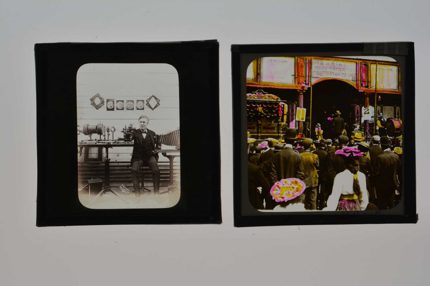 Lot 71 - 3¼in sq Magic Lantern Slides