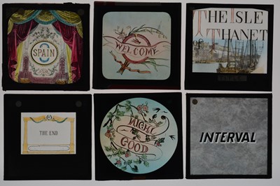 Lot 77 - 3¼in sq Magic Lantern Slides